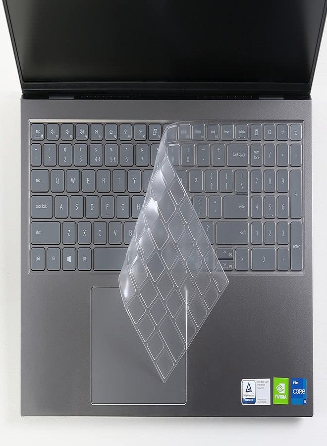 iKammo Keyboard Cover for Dell Inspiron 15 5510 5515 5518 15.6"/ Inspiron 15 3510 3511 3520 3525 3530 3535, Dell Vostro 15 3510 5510 5515, Dell Latitude 3520 Keyboard Skin Protector - Image 5